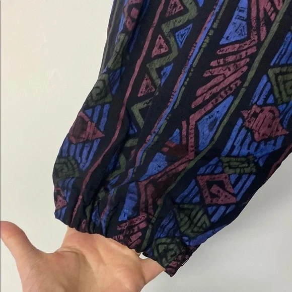 GOTCHA Colorful Geometric Pattern Windbreaker Jacket - Picture 7 of 7